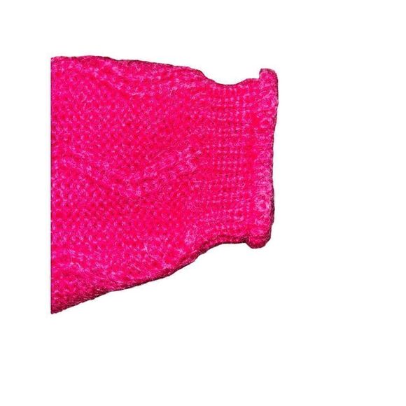 Allison Blair Barbiecore Pink Mohair Wool Blend Pullover Sweater Size Med - Picture 12 of 16